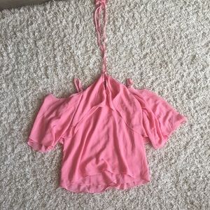 ❌SOLD❌ Flowy Pink Shirt